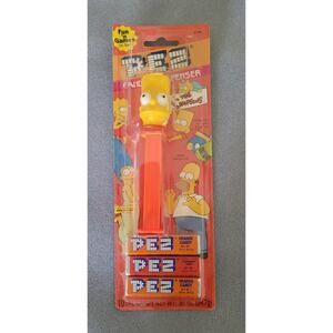 PEZ Bart Simpson Sealed Package w/Candies-- VINTAGE/2000!!